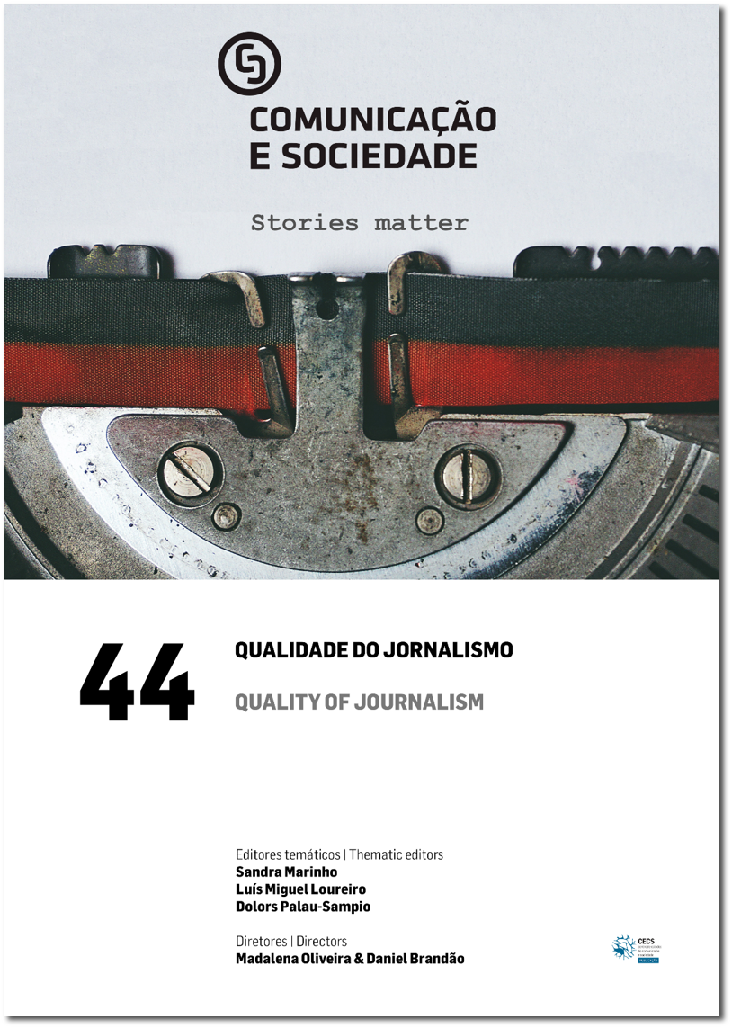 					Ver Vol. 44 (2023): Qualidade do Jornalismo
				