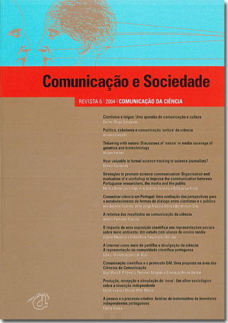 					View Vol. 6 (2004): Comunicação da Ciência
				